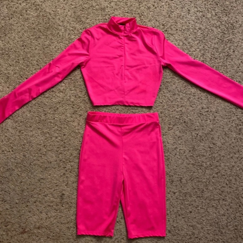Hot pink Fashion Nova set